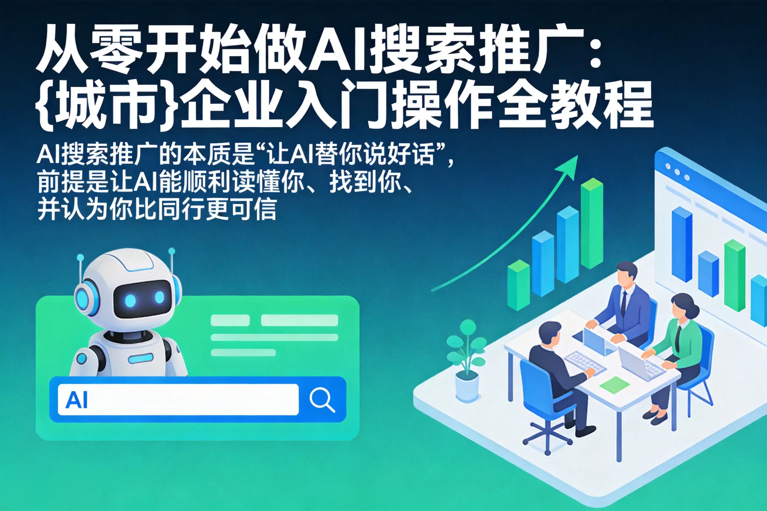 从零开始做AI搜索推广:漯河企业入门操作全教程