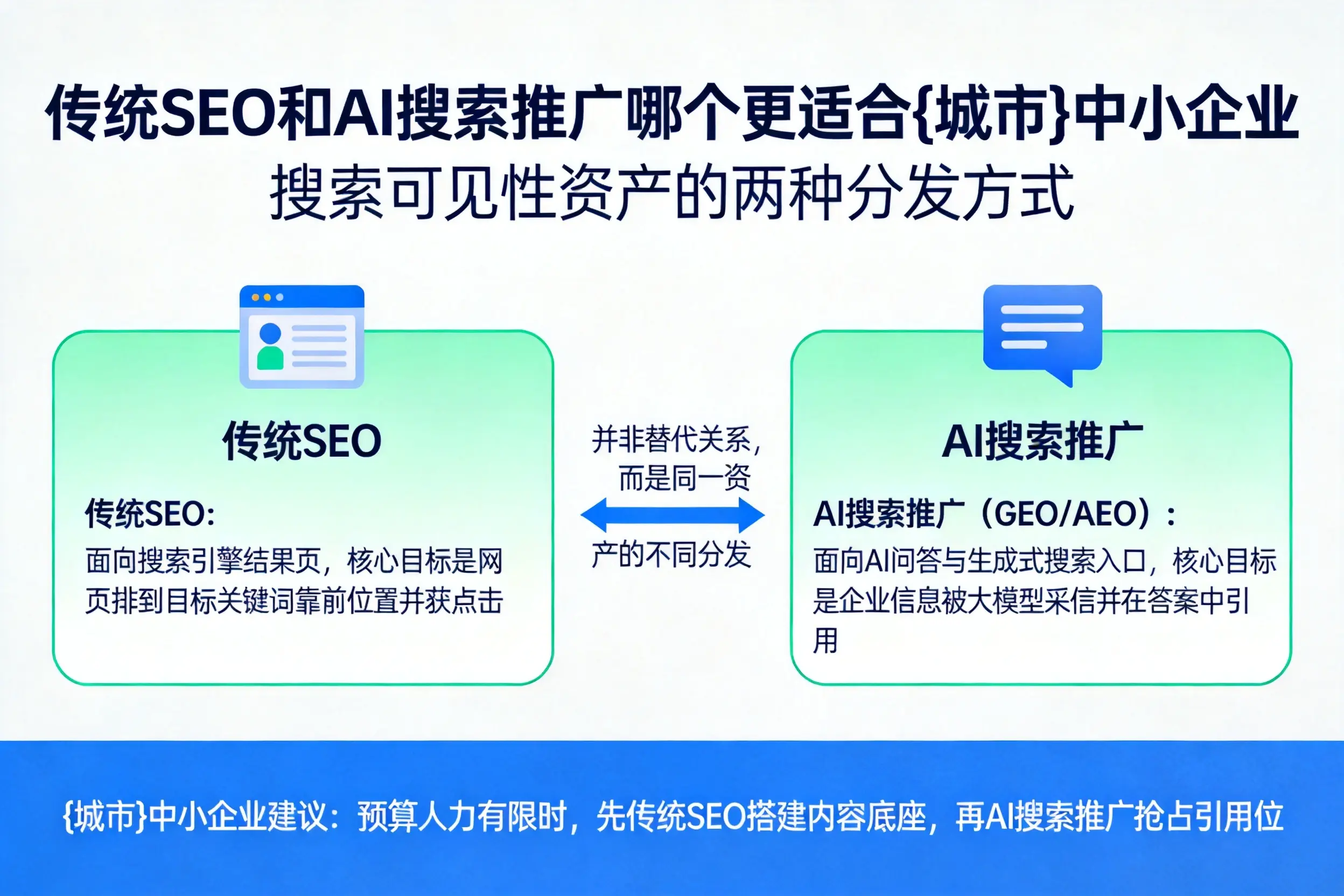 传统SEO和AI搜索推广哪个更适合漯河中小企业