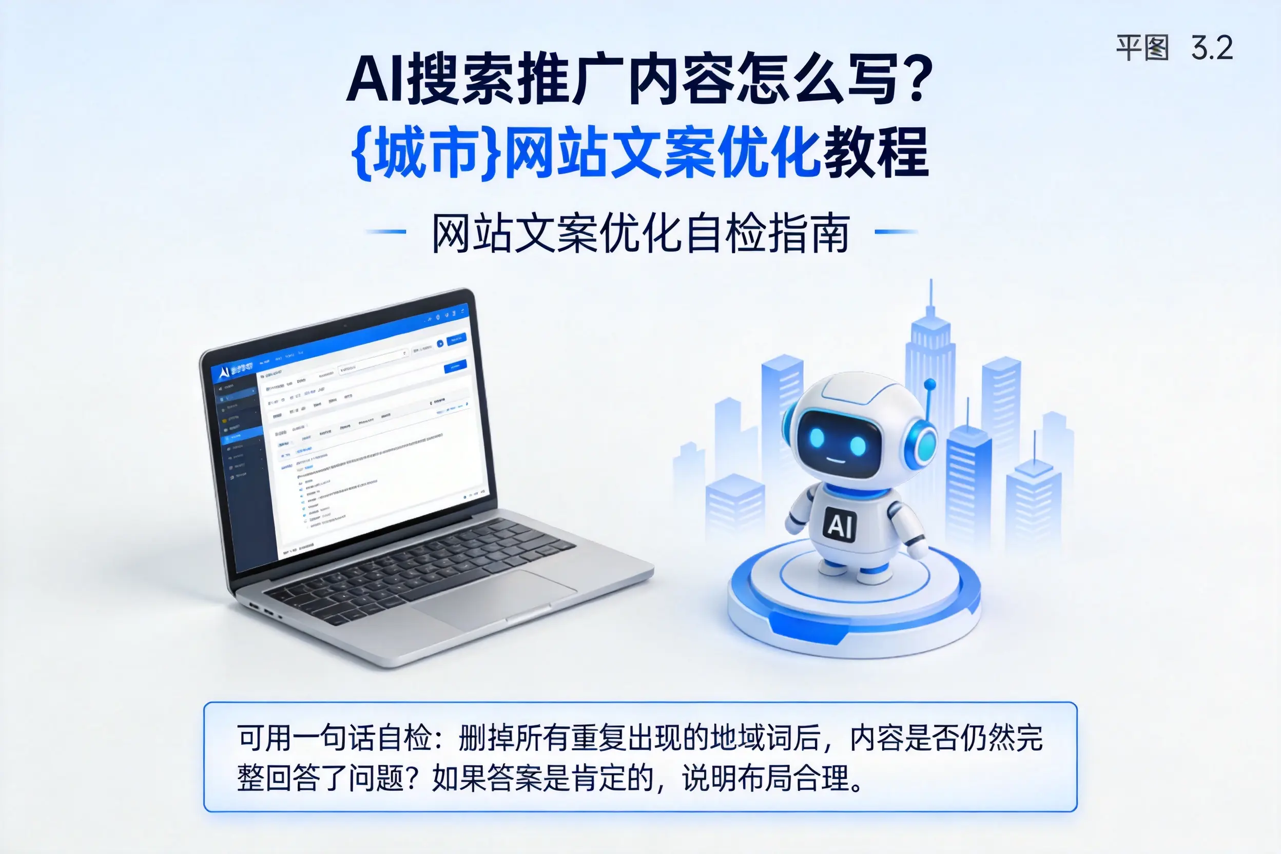 AI搜索推广内容怎么写?漯河网站文案优化教程