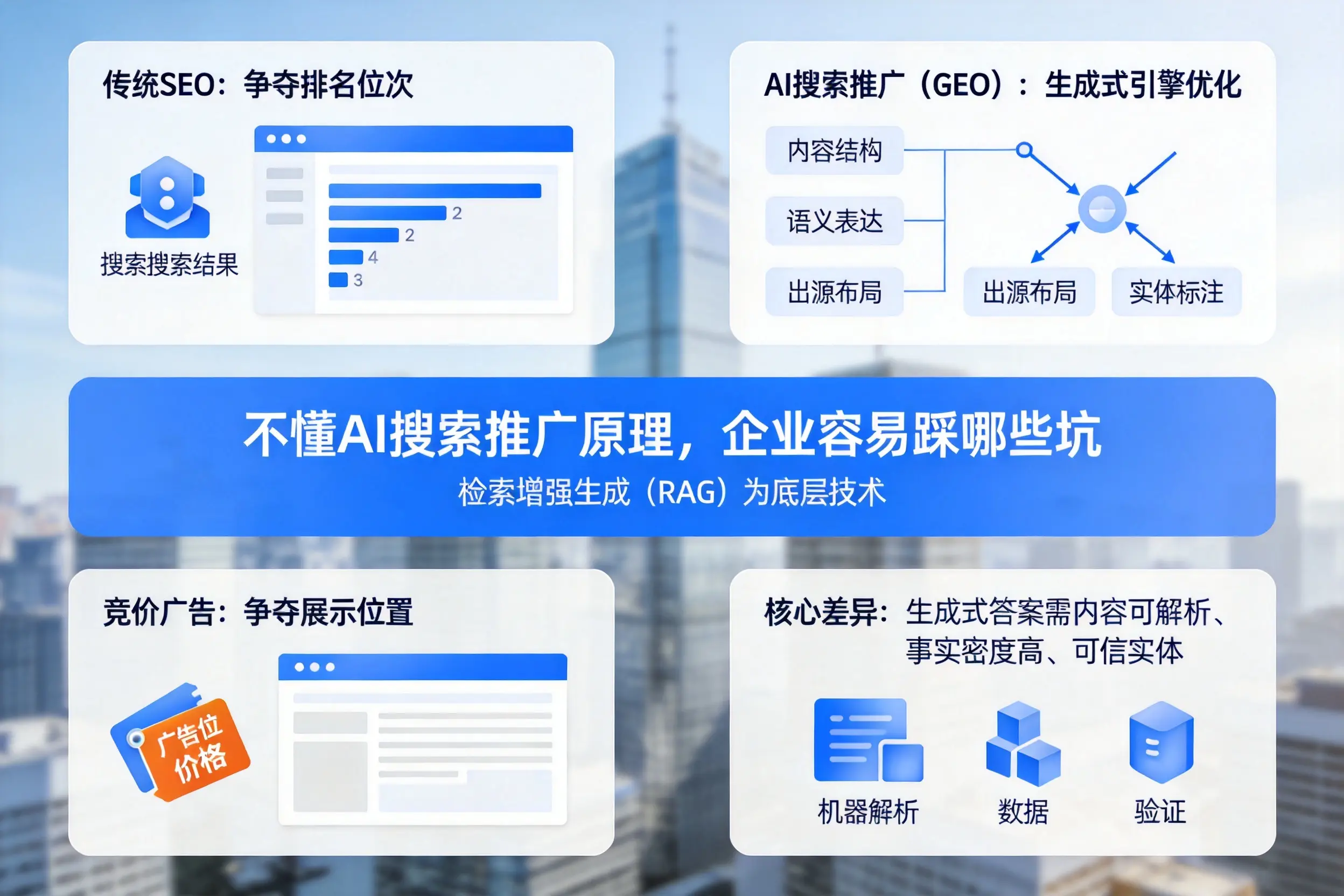 不懂AI搜索推广原理，漯河企业容易踩哪些坑