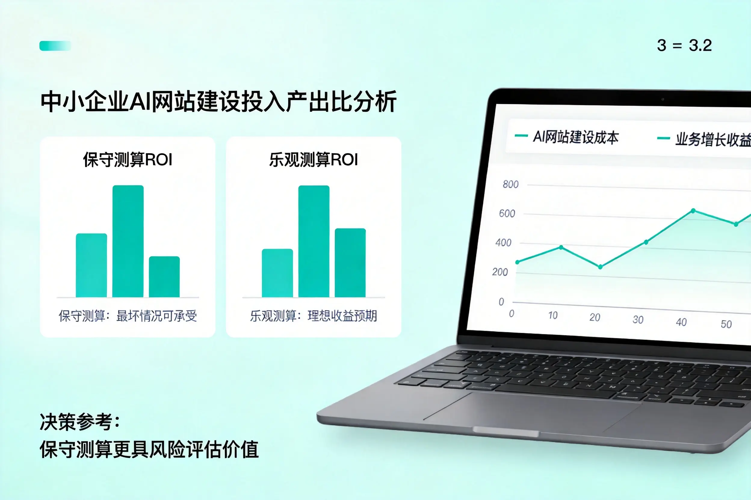漯河中小企业AI网站建设投入产出比怎么算？先看这份分析