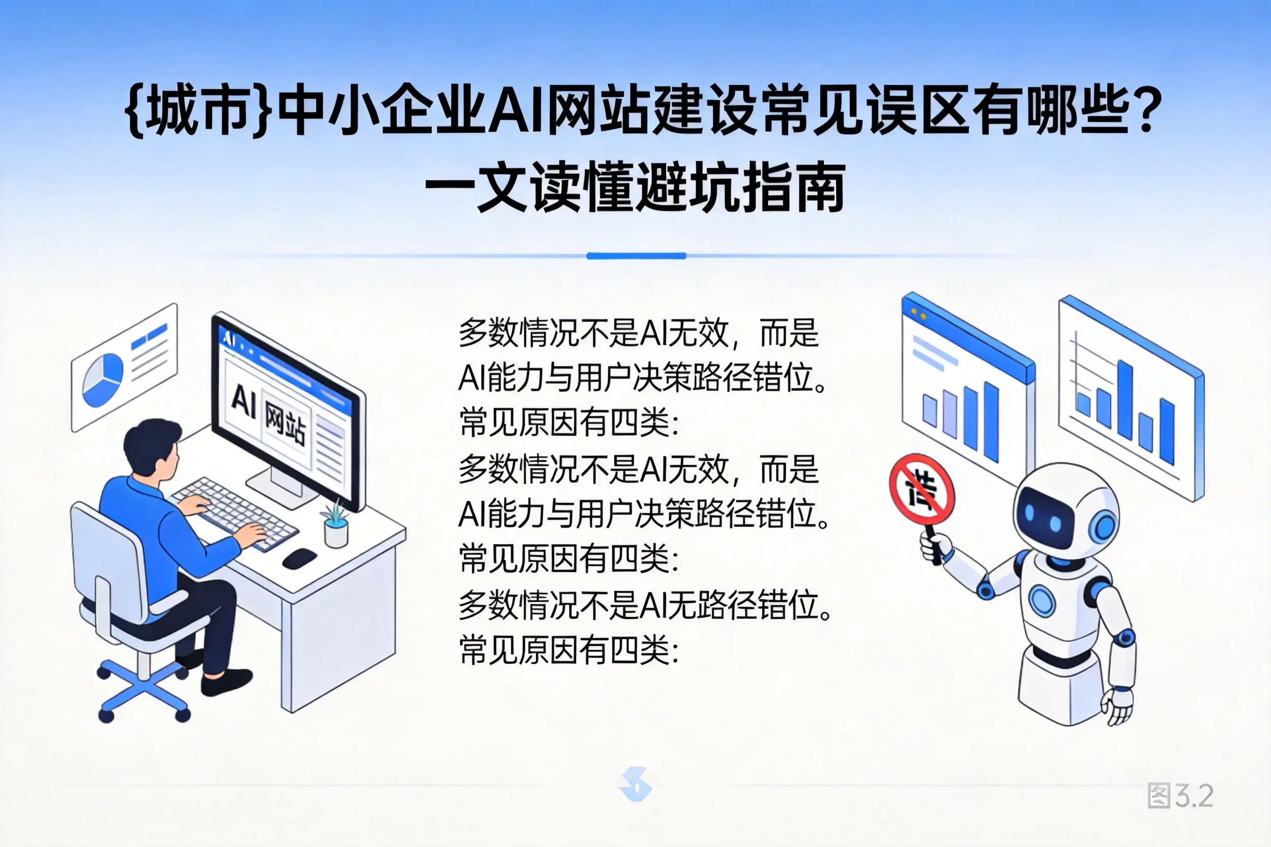 漯河中小企业AI网站建设常见误区有哪些?一文读懂避坑指南